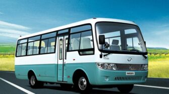 海格 10-29座 中巴车租赁包车_KLQ6728