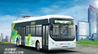 青年动力电池城市客车  商务车租赁包车_JNP6122BEVC