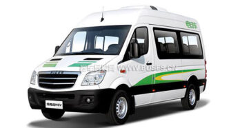 海格 10-16座 中巴车租赁包车_KLQ6601BEV