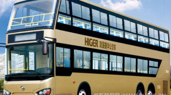 海格 24-85座 其他租赁包车_KLQ6130GS