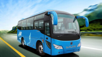 申龙 24-35座 大巴车租赁包车_SLK6802F5G