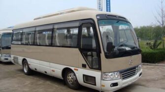 舒驰 24-31座 中巴车租赁包车_YTK6760B