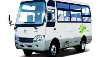 海格 10-19座 中巴车租赁包车_KLQ6609C5