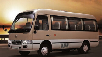 海格 10-19座 中巴车租赁包车_KLQ6602EV0X1