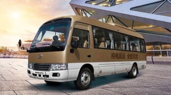 海格 10-23座 中巴车租赁包车_KLQ6702EV0H