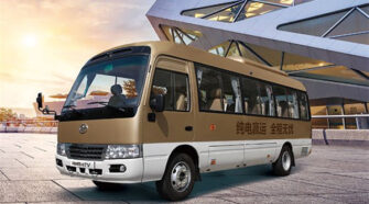 海格 10-23座 中巴车租赁包车_KLQ6702KQEV1