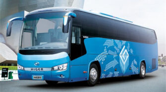 海格 24-57座 大巴车租赁包车_KLQ6122KAC41