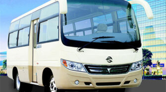 齐鲁 10-19座 中巴车租赁包车_BWC6605KH