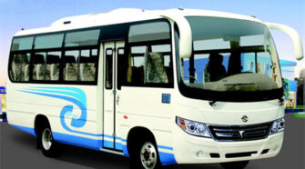 齐鲁 24-27座 中巴车租赁包车_BWC6665KA