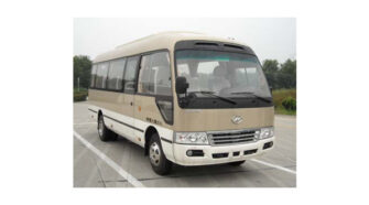 海格 10-23座 中巴车租赁包车_KLQ6702Q40