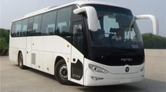 福田欧辉 24-51座 大巴车租赁包车_BJ6117EVUA-2