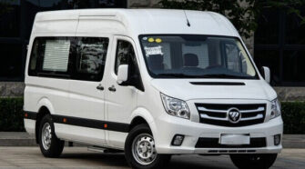 福田图雅诺 10-18座 中巴车租赁包车_BJ6608B2DDA-V1