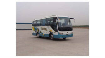 豪沃 24-39座 大巴车租赁包车_JK6857HN5