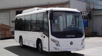 福田欧辉 10-23座 中巴车租赁包车_BJ6731EVUA-1