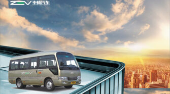 中植 10-19座 中巴车租赁包车_CDL6606BEV