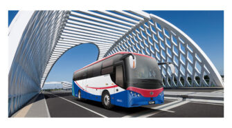 比亚迪 24-46座 大巴车租赁包车_BYD6110LLEV3