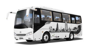 海格 10-23座 中巴车租赁包车_KLQ6829KAE61A